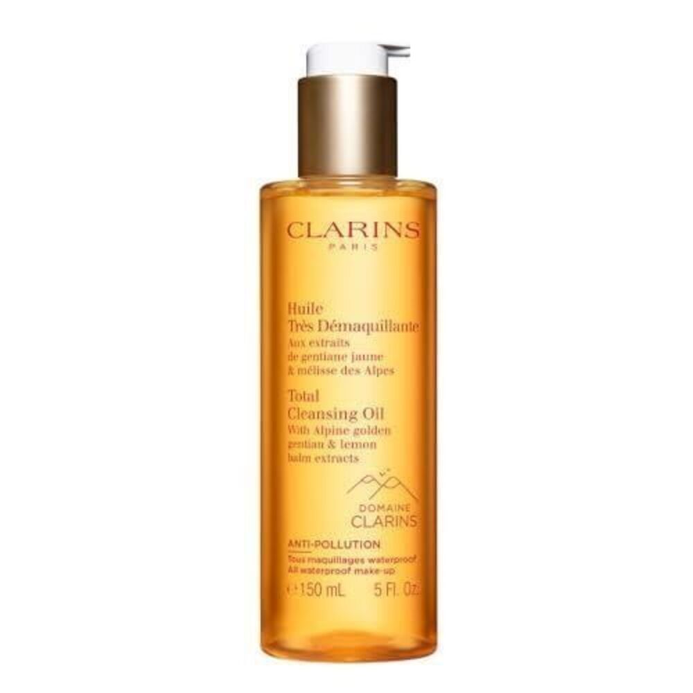 Clarins Total Cleansing Oil - Makeup Removing Facial Cleanser 5 Oz